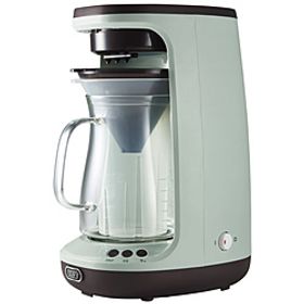 〔展示品〕 HOT＆ICE ハンドドリップコーヒーメーカー Toffy ペールアクア K-CM10-PA ［ミルなし］