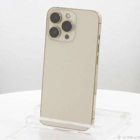 ソフマップ 〔中古品〕 iPhone13 Pro 128GB ゴールド MLUH3J／A SIMフリー【258】