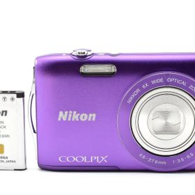 Nikon coolpix S3300 ラベンダーパープル 外観美品