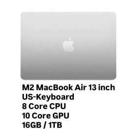 M2 MacBook Air US配列 16GB 1TB【ケース/フィルター付】