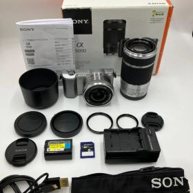 【動作確認済】SONY α5000 ダブルレンズキット