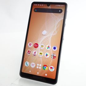 【SIMフリー】AQUOS sense4 SH-41A ブラック 利用制限〇 docomo版