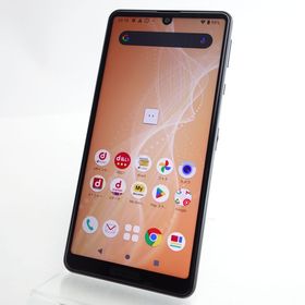 【SIMフリー】AQUOS sense4 SH-41A ブラック 利用制限〇 docomo版