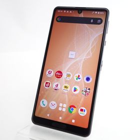 【SIMフリー】AQUOS sense4 SH-41A ブラック 利用制限〇 docomo版