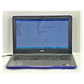 中古 ノートパソコン DELL Inspiron 15 5565 AMD-A6-9200P/8GB-MEM/500GB-HDD/DVDマルチ/15.6インチ/OS無し/BT完全消耗