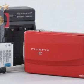 【中古】FUJIFILM 富士フイルム FINEPIX Z900 EXR レッド コンパクトデジタルカメラ