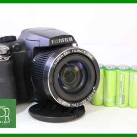 【動作保証・点検済】良品■到着後即使える■富士フイルム FUJIFILM FINEPIX S3200■単三電池対応■電池・4GB SDカード付き■AN291