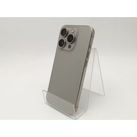 【中古】Apple 国内版 【SIMフリー】 iPhone 15 Pro 1TB ナチュラルチタニウム MTUT3J/A【川崎駅前】保証期間1ヶ月【ランクB】