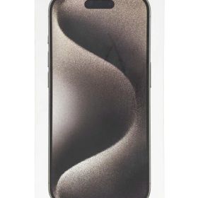 【Apple】【訳あり未使用品】アップル『iPhone 15 Pro 128GB SIMフリー ナチュラルチタニウム』MTU93J/A 2023年9月発売 スマートフォン 1週間保証【中古】