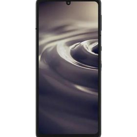 【中古】【安心保証】 AQUOS sense6 SHG05[64GB] UQモバイル ブラック