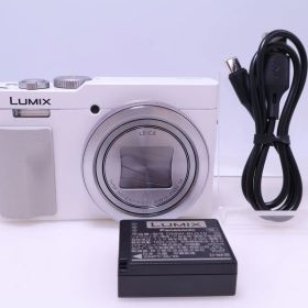【ほぼ新品】Panasonic LUMIX DC-TZ99-W コンパクト デジタル カメラ 高倍率ズーム 光学30倍