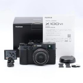 富士フイルム デジタルカメラ X100Ⅵ ブラック X100Ⅵ-B #5234