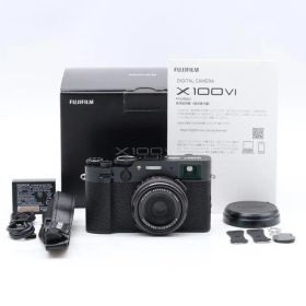 富士フイルム デジタルカメラ X100Ⅵ ブラック X100Ⅵ-B #5233