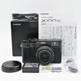 FUJIFILM X100Ⅵ ブラック 2言語モデル ショット数 963回 メーカー保証書付