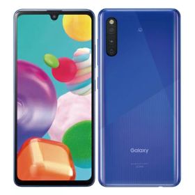 Galaxy A41 SCV48 ブルー 【UQmobile版SIMフリー】 SAMSUNG 当社3ヶ月間保証 中古 イオシス