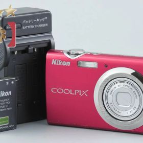 【中古】Nikon ニコン COOLPIX S230 ローズレッド コンパクトデジタルカメラ