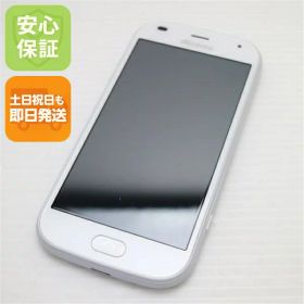 【中古】 新品同様 F-42A らくらくスマートフォン ホワイト 安心保証 即日発送 スマホ 白ロム 富士通 土日祝発送OK