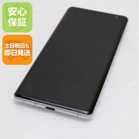【中古】 美品 SOV39 Xperia XZ3 ホワイトシルバー スマホ 本体 白ロム 中古 土日祝発送OK
