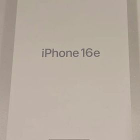新品未開封 Apple iPhone 16e 128GB ホワイト 本体