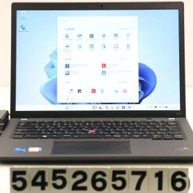 Lenovo ThinkPad X13 Gen2 Core i5 1135G7 2.4GHz/16GB/256GB(SSD)/13.3W/WUXGA(1920x1200) タッチパネル/Win11 【545265716】