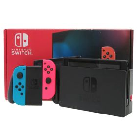 【Nintendo】任天堂『Nintendo Switch / ネオンブルー・ネオンレッド』HAD-S-KABAA 2019年8月発売 ゲーム機本体 1週間保証【中古】