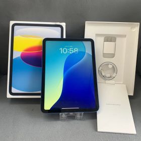 超美品 国内版 iPad 第10世代 10.9インチ Wi-Fi +Cellular版 256GB ブルー色