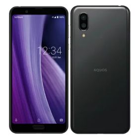 【SIMロック解除済】SoftBank AQUOS sense3 plus 901SH ブラック SHARP 当社3ヶ月間保証 中古 イオシス