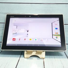 docomo arrows Tab F-02K White ホワイト 本体 白ロム SIMロック解除済み SIMフリー B260088