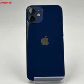 【中古】iPhone12 mini 64GB ブルー MGAP3J/A SoftBank版SIMフリー 訳あ