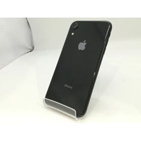 【中古】Apple au 【SIMロック解除済み】 iPhone XR 128GB ブラック MT0G2J/A【浜松駅前】保証期間1ヶ月【ランクC】