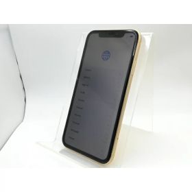 【中古】Apple au 【SIMロック解除済み】 iPhone XR 128GB イエロー MT0Q2J/A【京都】保証期間1ヶ月【ランクC】