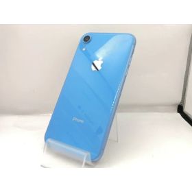 【中古】Apple docomo 【SIMロック解除済み】 iPhone XR 64GB ブルー MT0E2J/A【スマーク伊勢崎】保証期間1ヶ月【ランクB】