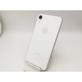 【中古】Apple 国内版 【SIMフリー】 iPhone XR 64GB ホワイト MH6V3J/A（後期型番）【アリオ倉敷】保証期間1週間【ランクC】