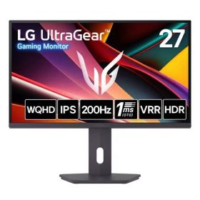 LG ゲーミング モニター 27G610A-B 27インチ/WQHD@200Hz/IPS 1ms(GTG)/HDR400/VRR/HDMIx2、DP