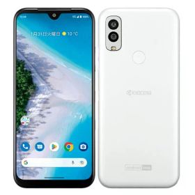 Android One S10 ホワイト【Y!mobile版SIMフリー】 KYOCERA 当社3ヶ月間保証 中古 イオシス