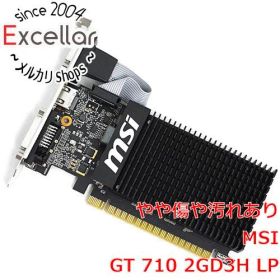 [bn:18] MSI製グラボ GT 710 2GD3H LP PCIExp 2GB