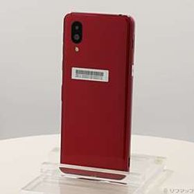 シンプルスマホ6 64GB ルビーレッド SHSHZ3 Softbank SIMフリー