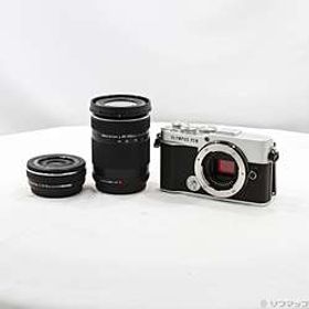 OLYMPUS PEN E-P7 EZダブルズームキット シルバー
