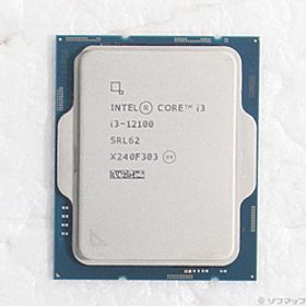 Core i3 12100 〔3.3GHz／LGA 1700〕