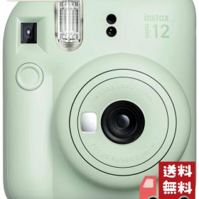 富士フイルム(FUJIFILM) チェキ インスタントカメラ instax mini 12 ミントグリーン INS MINI 12 GREEN