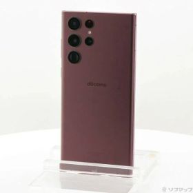 ソフマップ 〔中古品〕 Galaxy S22 Ultra 256GB バーガンディ SC-52C docomo SIMフリー【348】