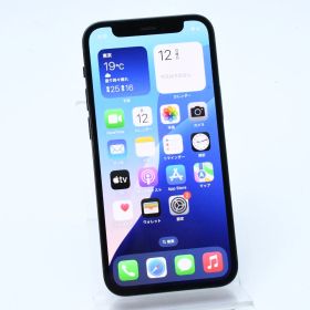【バッテリー最大容量 100％】 docomo SIMフリー iPhone12 mini 64GB ブラック