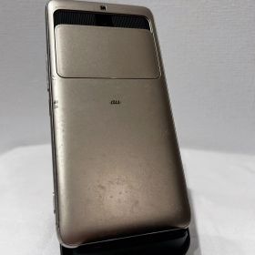au BASIO KYV43 ゴールド 32GB SIMロック解除済み 判定○ スマートフォン/No.731