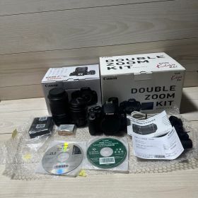 (美品) Canon キヤノン EOS Kiss X6i ダブルズームキット