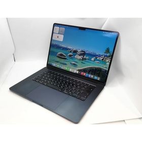 【中古】Apple MacBook Air 15インチ M2(CPU:8C/GPU:10C) 8GB/256GB ミッドナイト MQKW3J/A (M2,2023)【府中ル・シーニュ】保証期間１ヶ月【ランクB】