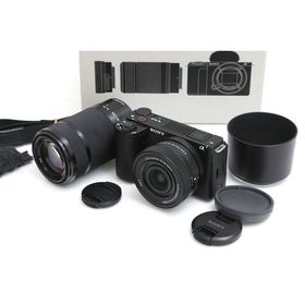 【全額返金保証】良品｜ソニー VLOGCAM ZV-E10M2X ダブルズームレンズキット [ブラック] CA01-B7025-2K3