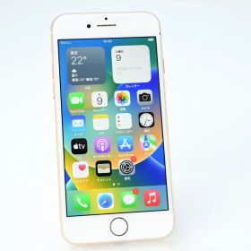【バッテリー最大容量100％】SIMフリーdocomo iPhone8 64GB ゴールド