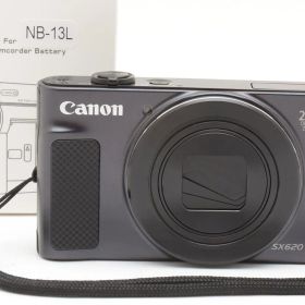 [完動美品] Canon PowerShot SX620 HS キヤノンパワーショット コンデジカメラ ブラック #3043568A