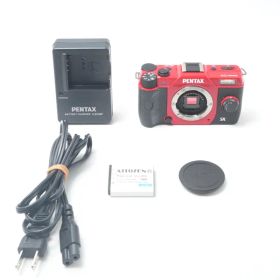 ペンタックス PENTAX Q10 ボディ レッド[美品B]