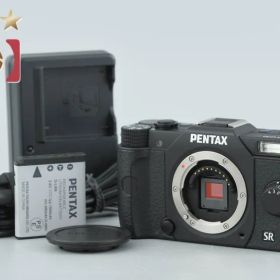 【中古】PENTAX ペンタックス Q10 ブラック ミラーレス一眼カメラ シャッター回数僅少
